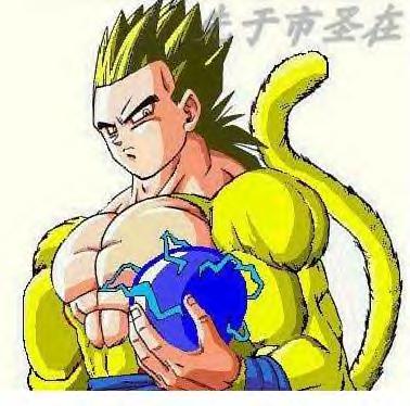 Gohan transformed to SSJ5